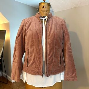 Westport Velvet XL Moto Jacket with gunmetal hardware